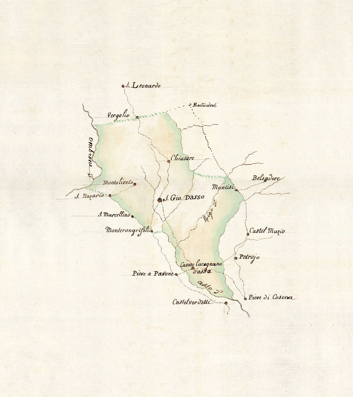 A Lucignano d’Asso dal 1960